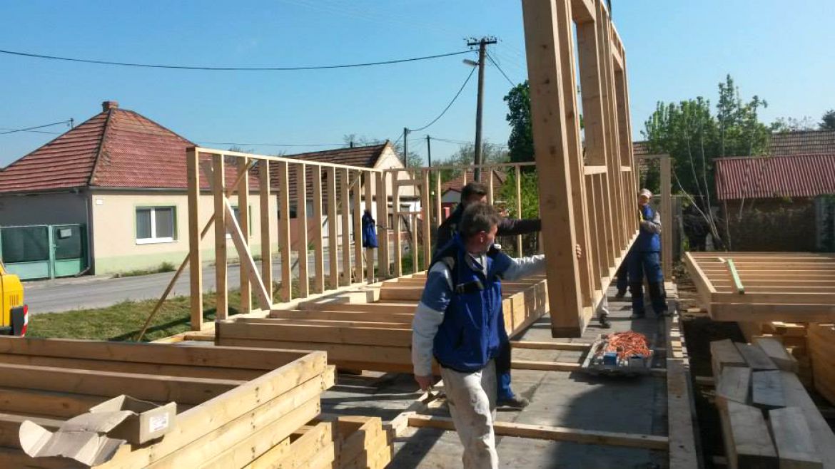 montované domy - Čataj
