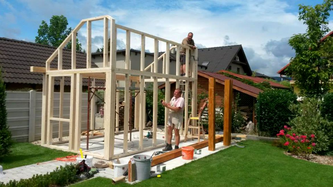 montované domy - Čierna voda
