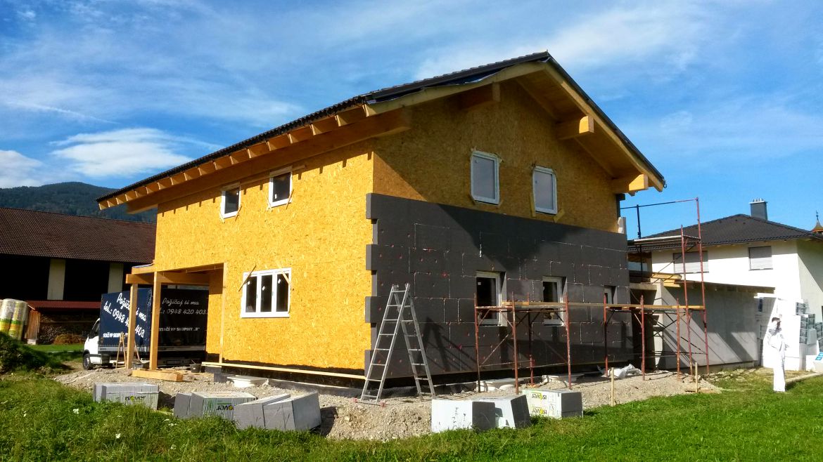 montované domy - KUCHL, RAKÚSKO
