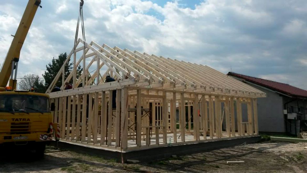 montované domy - Nový Svet
