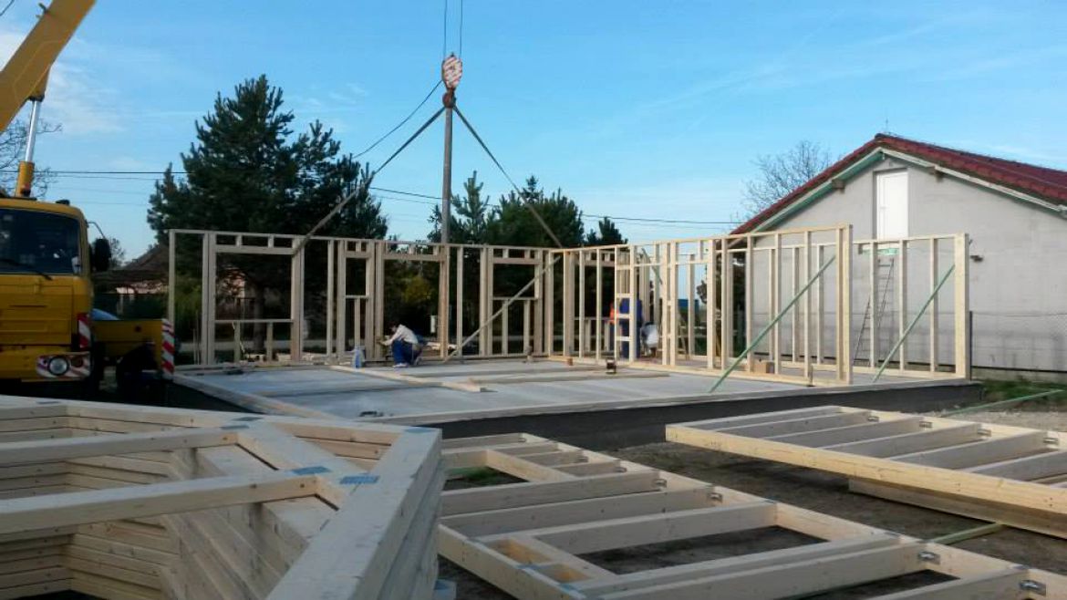 montované domy - Nový Svet
