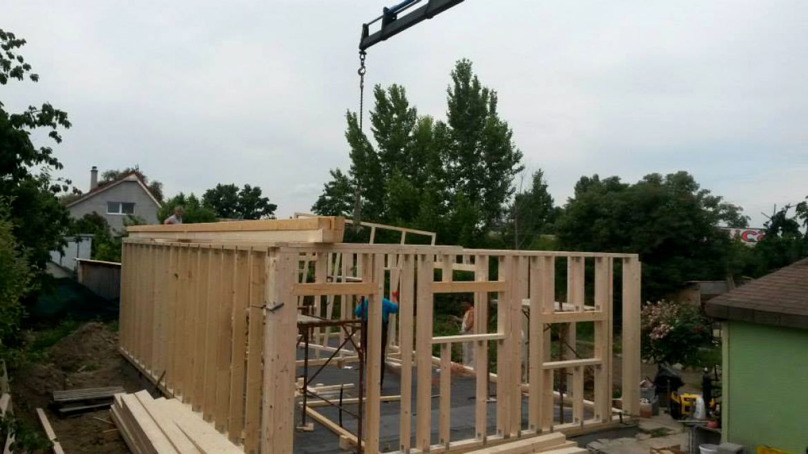 montované domy - Senec
